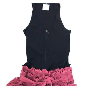 Auth. Chanel zip tank